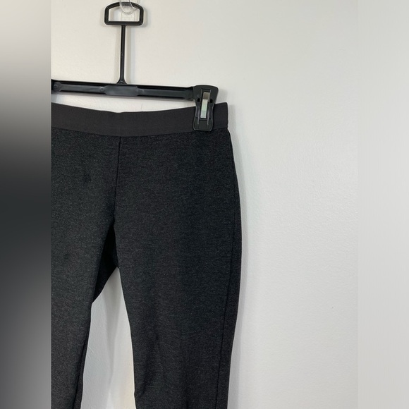 J. Crew Pixie Pant Ponte Knit Seam Stretch Tapered Legging Charcoal Gray 4R - Picture 4 of 16